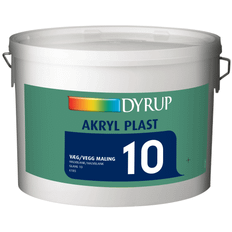 Dyrup Akryl Plast 10 Vægmaling 10 liter