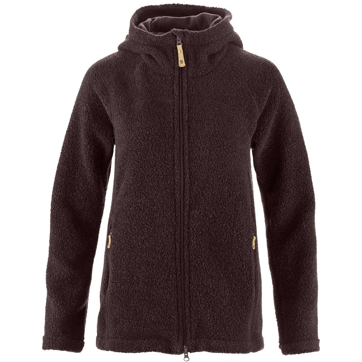 Fjällräven - Kaitum Fleece W Fleecetrøje Sort Oak dame L Ribejagtogfikseri.dk