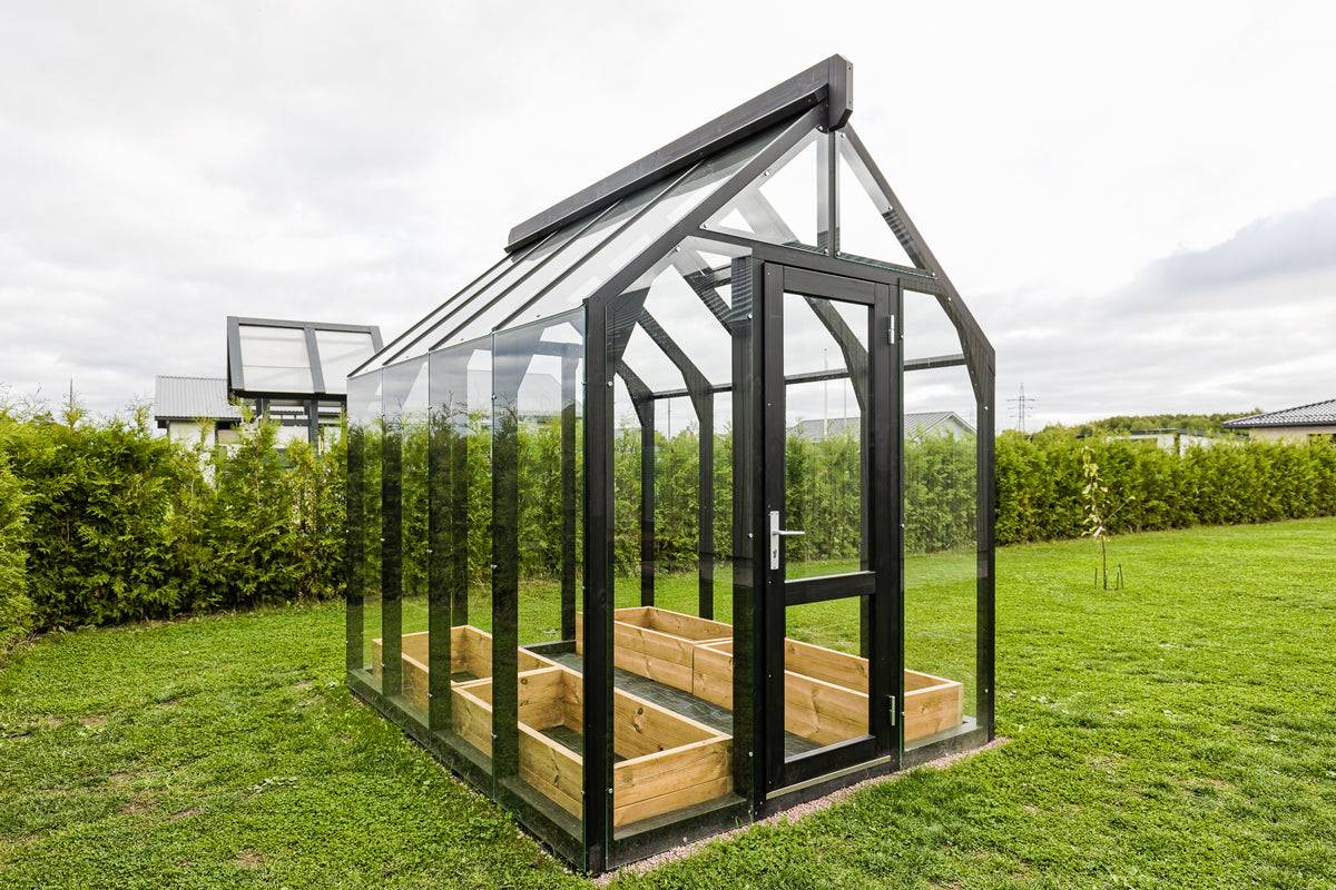 Lähe Mini Träväxthus - 6,27m2