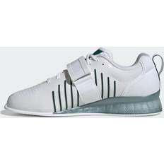 Adidas Adidas Adipower Weightlifting 3 Skor Träningsskor Cloud White / Core Black / Collegiate Green - UK 12.5