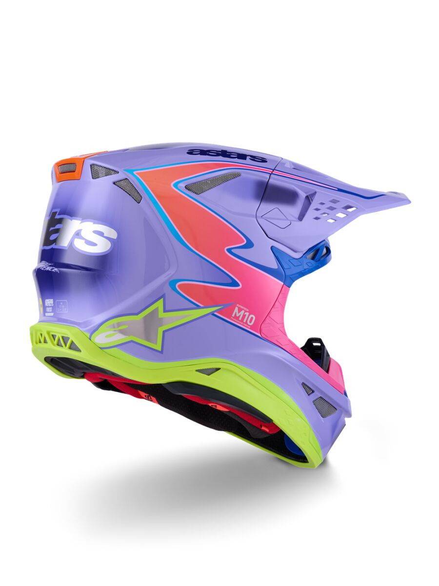 HELMET SM10 JETT PURPLE/PINK 2