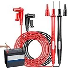 Bexdug Multimetersondprovsladdar,testsladdar för multimeter - Testsonder Tester multimeterkablar,1000V 10A testförlängningskabel, piercingsonder, multimeterkablar, mätarledningar
