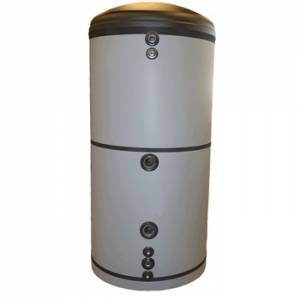 Ackumulatortank TS500 isolerad med 120 liters varmvattenberedare - 500 liter