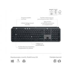 Logitech MX Master 3S Performance Graphite Mouse (910-006559) + MX Keys S Wireless Graphite US Mouse (920-011587)