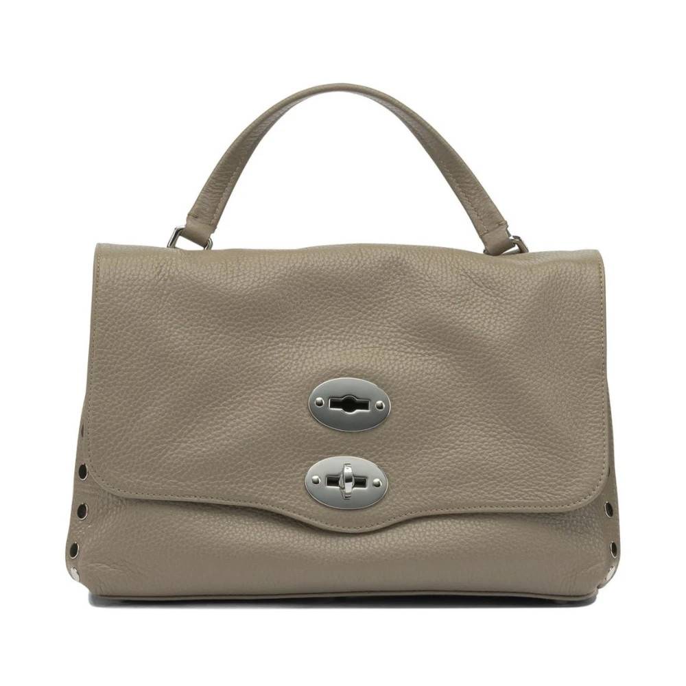 Zanellato Postina Daily Top Handle Læder Håndtaske - Tasker - Dame - Brun - ONE SIZE - Læder