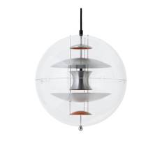 Verpan - VP Globe Brushed Alu Pendant - Pendellampor - Verner Panton - Silver