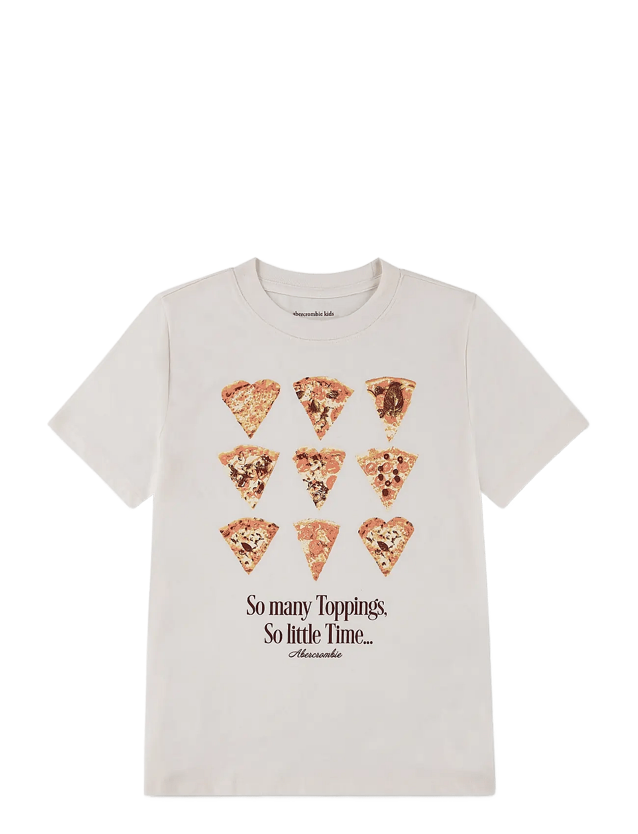 Abercrombie Kids Te-S/S Tee - Cream - 140/155 cm