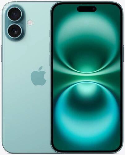 iPhone 16 Plus | 128 GB | Dual-SIM (2 x eSIM) | grønblå
