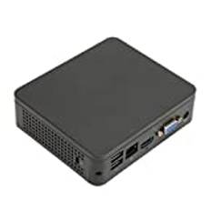 Bewinner Mini PC för Windows 10 Pro, 4G RAM 64GB SSD 4K Minidator med Z8350 1,92GHz CPU, Stöder Utökad Hårddisk, SSD, HDMI, VGA-utgång, Gigabit Nätverkskort för Hemmakontor