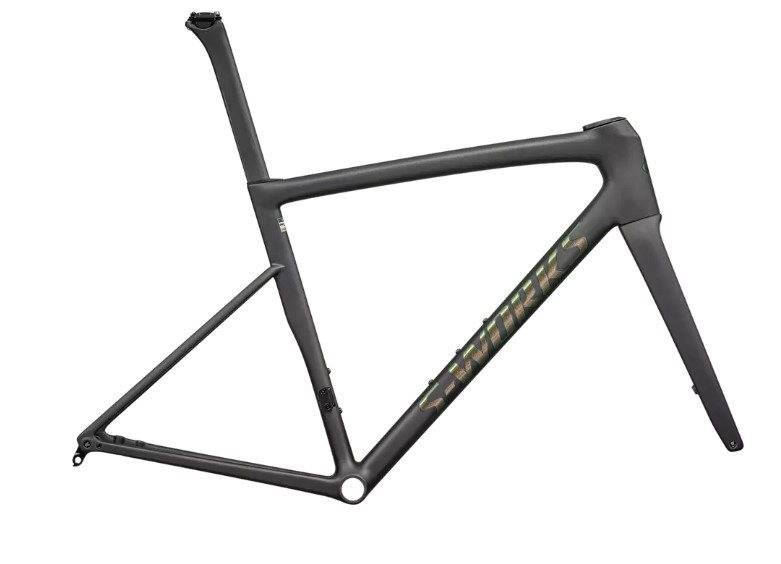 S-WORKS TARMAC SL8 RAM - Satin Carbon Rtp / Silver To Green Pearl (54)