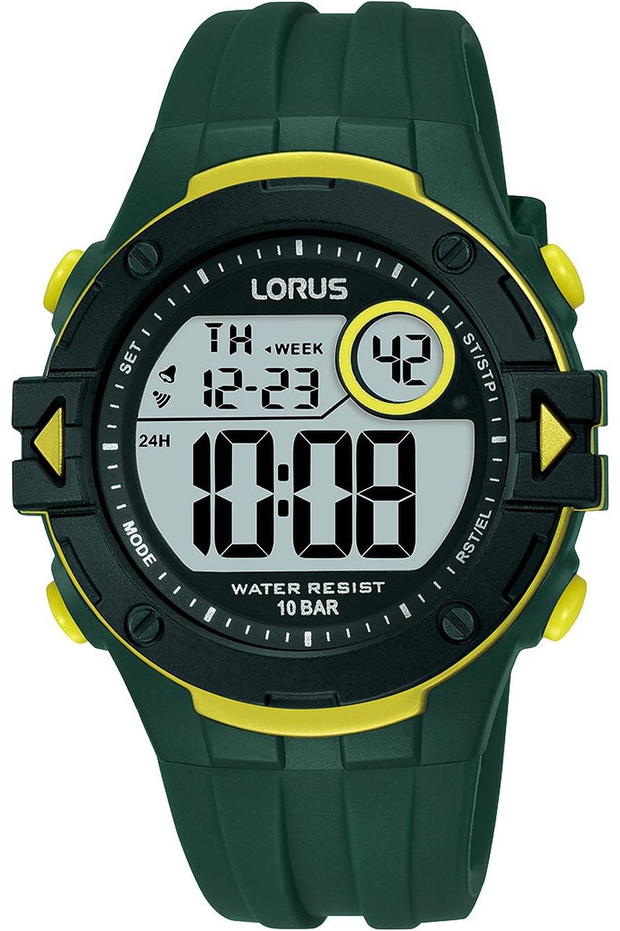 Lorus Herreur R2327PX9 Digital Grå/Gummi Ø40 mm