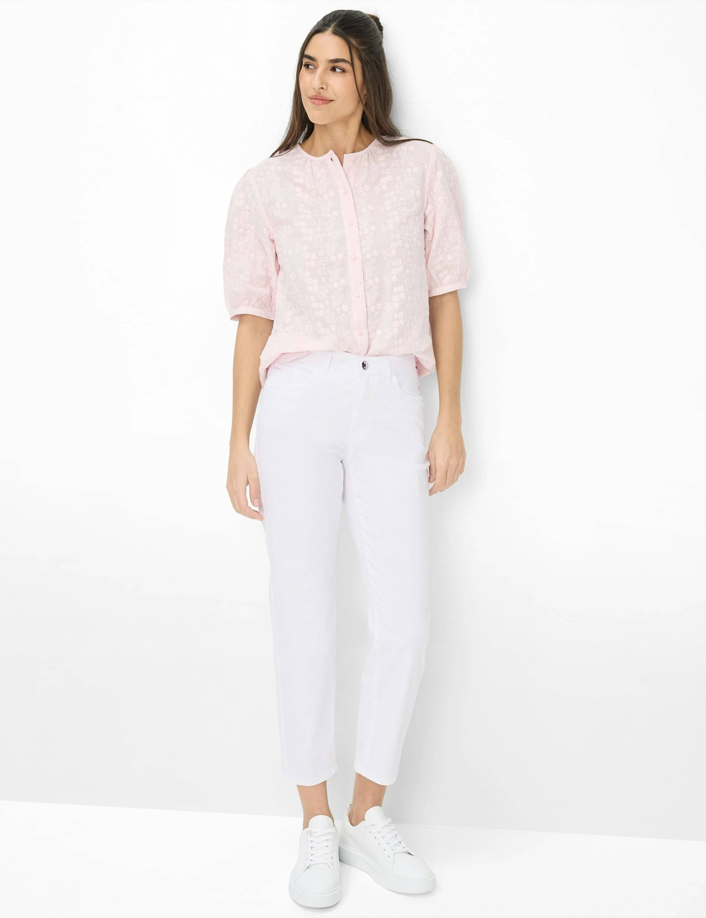 BRAX Style. Carola S Kvinde Hvid Straight Jeans Str 31/32 - hos Magasin.