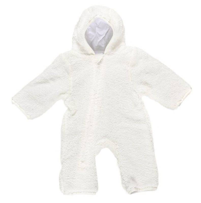 Mini Dreams teddyoverall, off-white strl 74