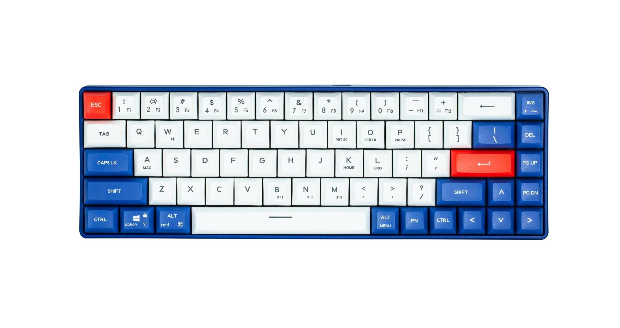 ZALMAN K610 Gaming Keyboard BLR KB717 (Red Axis/Blue) ZM-K610
