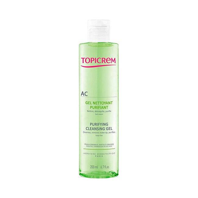 Topicrem Gel Detergente Purificante Ac 200 ml — Gel Detergente Viso