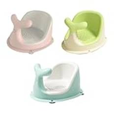 Lokaquk Baby Bath, Baby Bath Seat, Non-Slip Toddler Bath Seat, Detachable Shower Chair for Babies 0-24 Months, Safe Sit Up Bath Seat for Baby Bath Time, Foldable Baby Bath, Baby