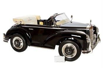 UDS Mercedes 300S, 12Volt, fjernbetjening, gummihjul.