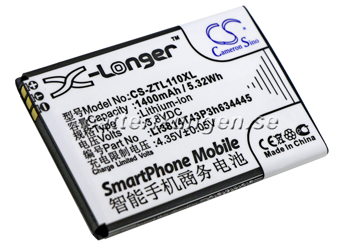 Batteri till ZTE Blade L110 - 1.400 mAh