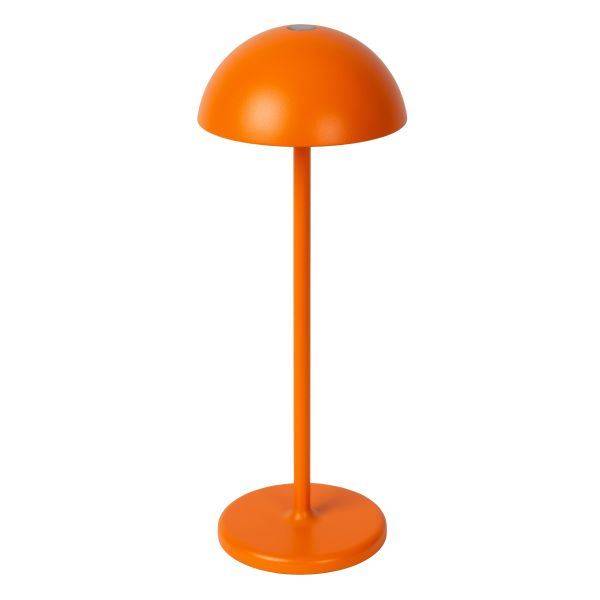 Lucide Joy genopladelig bordlampe orange IP54