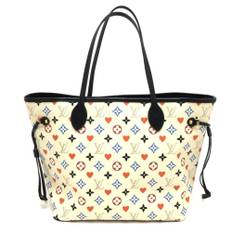 Louis Vuitton Vintage Neverfull Stl. - Axelremsväskor Från Magasin - Multicolor (L 28cm x W 31cm x D 14cm)