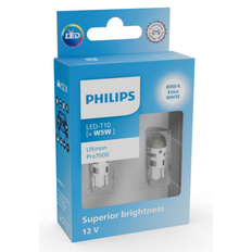Philips Ultinon Pro7000 SI LED pære W5W 8000K (2 stk.)