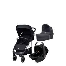 Asalvo Asalvo Travel System Oslo 2, Black Svart