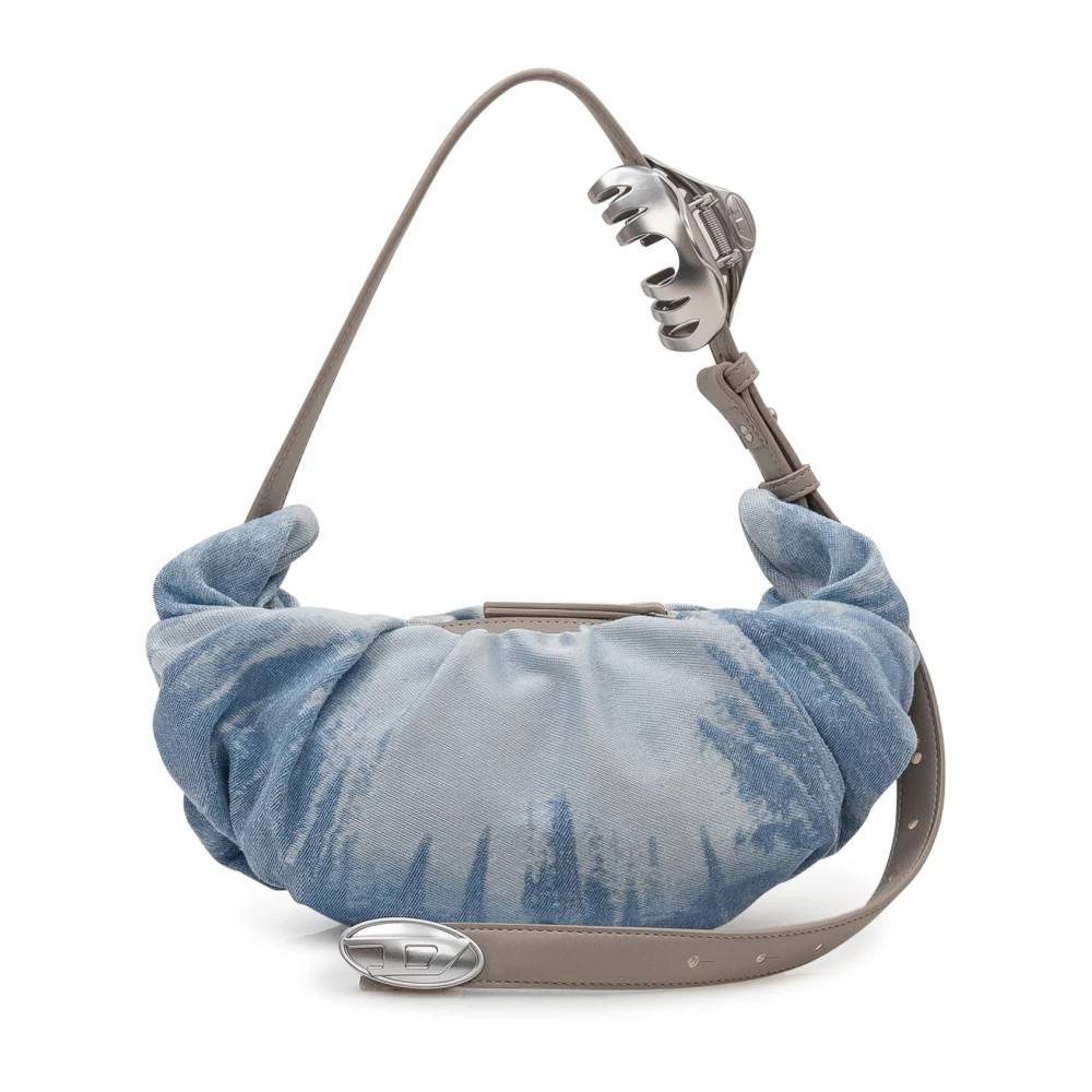Diesel Grab-D Hobo S - Tasker - Dame - Blå - ONE SIZE - Bomuld