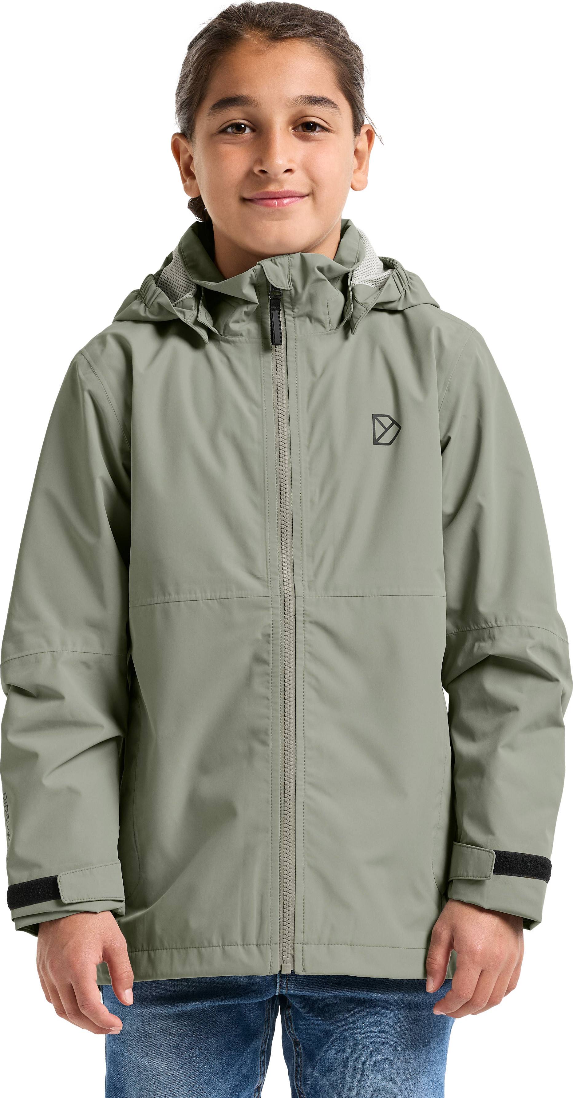 Didriksons Kids' Piko Jacket 9 Wilted Leaf, 160