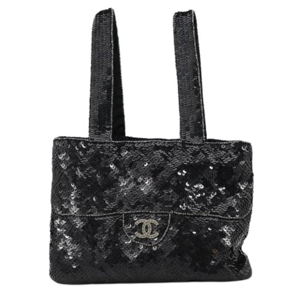 Chanel Vintage - Pre-owned Vintage Tote Bag Vintage - Dam - ONE Size - Paljetter