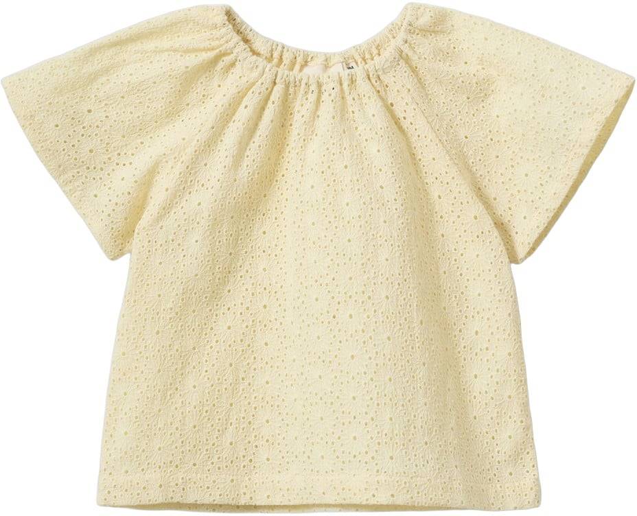Sofie Schnoor Alminakb Blouse Stl. 9-12 mdr / 80 cm fepojkar - Toppar Från Magasin - Butter Yellow (9-12 mdr / 80 cm)