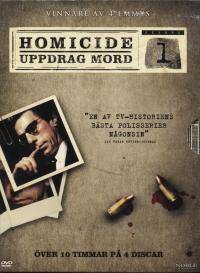 Homicide: Uppdrag Mord - Säsong 1 (4-Disc) (Beg)