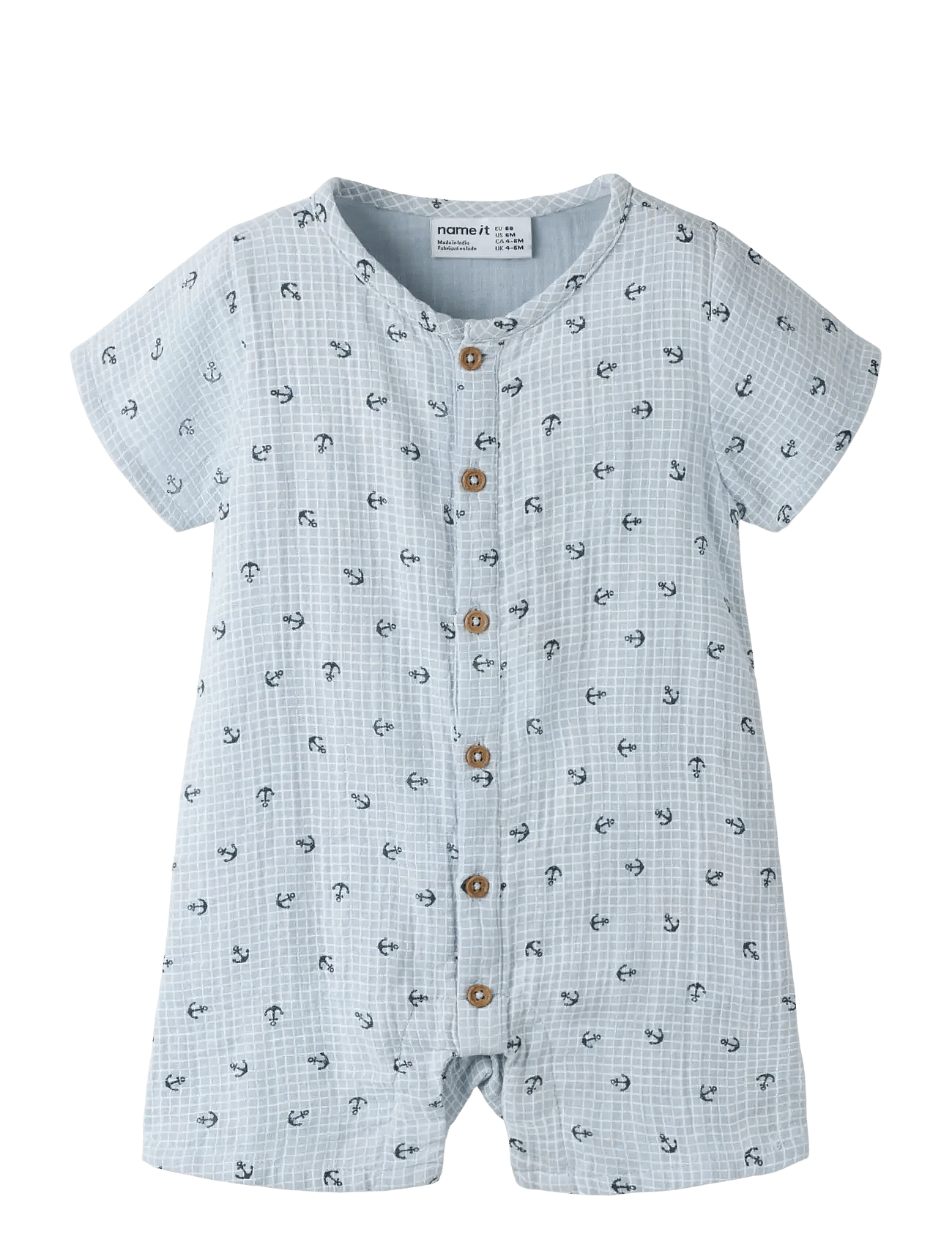 NAME IT Nbmfront Ss Sunsuit | Blue | 68