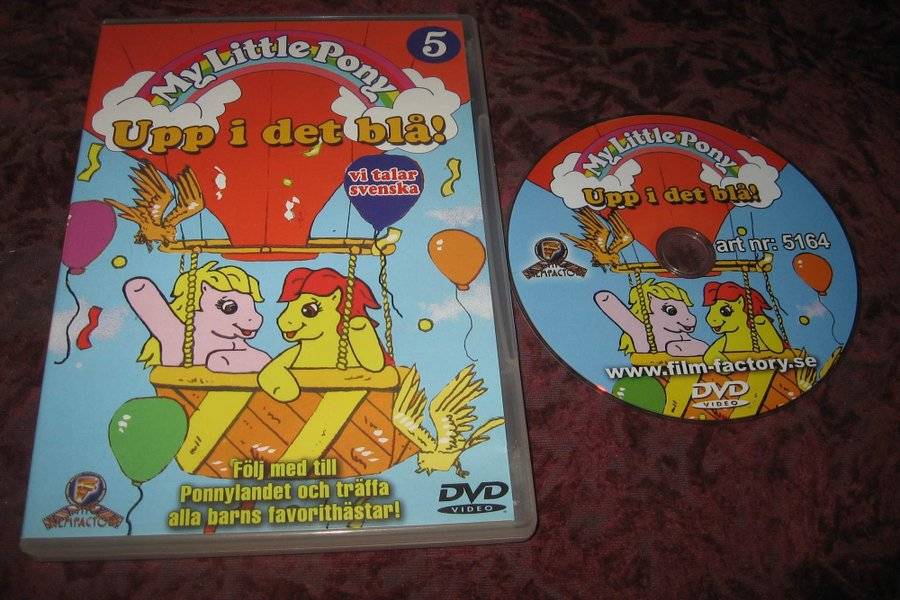 MY LITTLE PONY VÄNSKAP ÄR MAGISKT THE RETURN OF HARMONY DVD SVENSKT TAL
