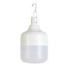 Burulria Uppladdningsbar Glödlampa Bärbar Campinglampa Nödbelysning Ficklampa Ljus för Utomhushängande Tält 100w