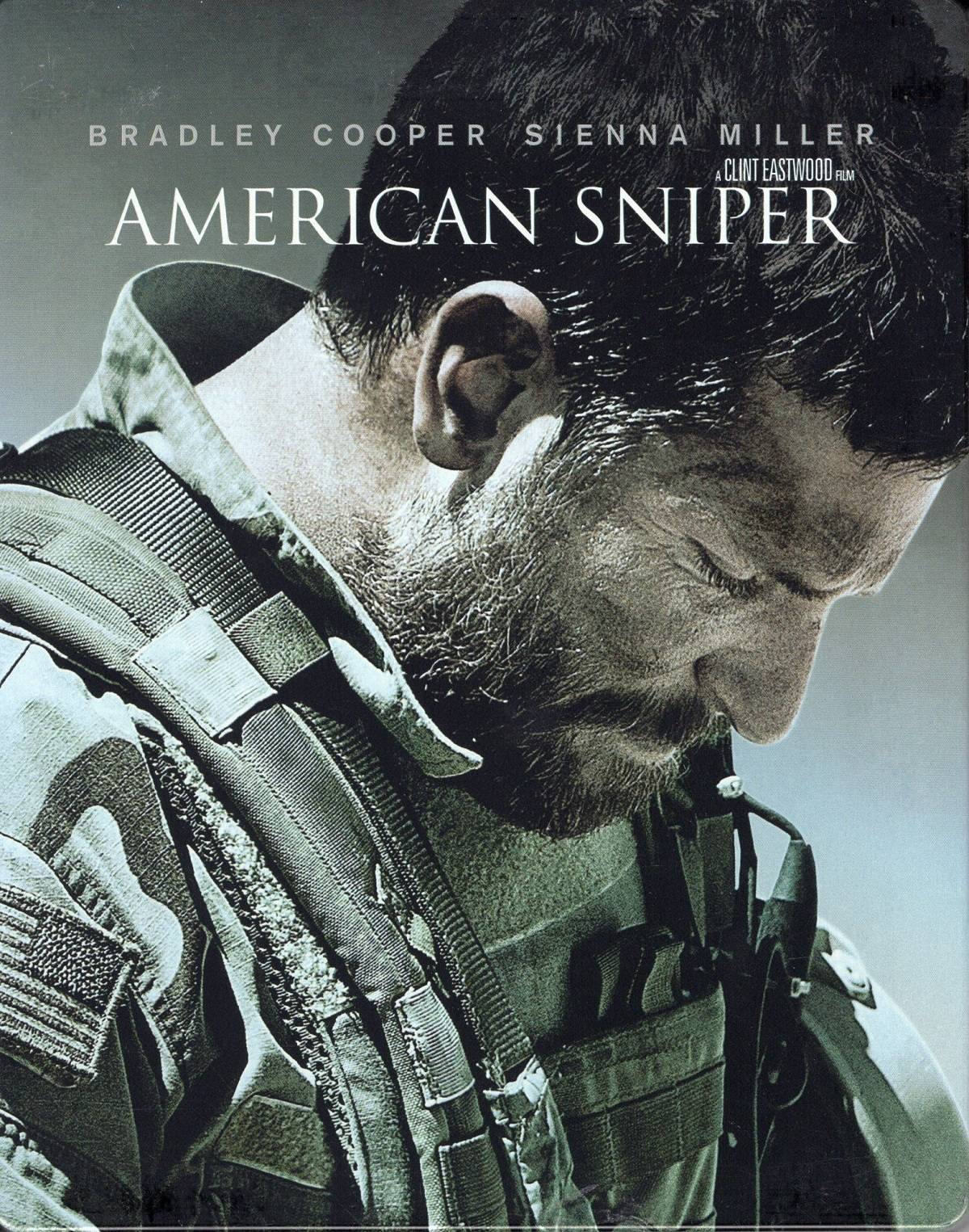 American Sniper (Limited Edition Steelbook) (Slipback saknas) (Blu-ray) (Begagnad)