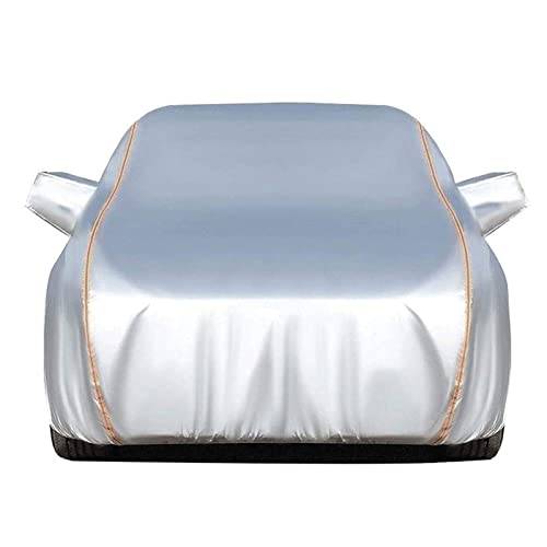 Bilskydd För Opel Corsa A Corsa B Corsa C Corsa D Corsa E Corsa F | Vattentät I Alla Väder För Bilar Utomhus Heltäckande Bilskydd Regnsol UV-snöskydd (Color : Silver, Size : Corsa C)