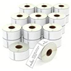 BETCKEY Compatible with Dymo 99012, 36mm x 89mm, LW s0722400, 20 rolls x 260 address Labels, Compatible for Dymo LabelWriter: 310 320 330 Turbo 400 Twin Turbo Duo 450 Twin Turbo Duo SE450