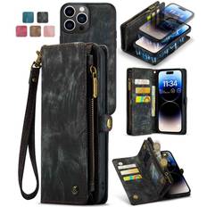 CaseMe Multi-slot Mobiltaske iPhone 13 Pro Max Grå