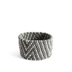HAY - Bead Basket Grey - Korgar och lådor - Grå