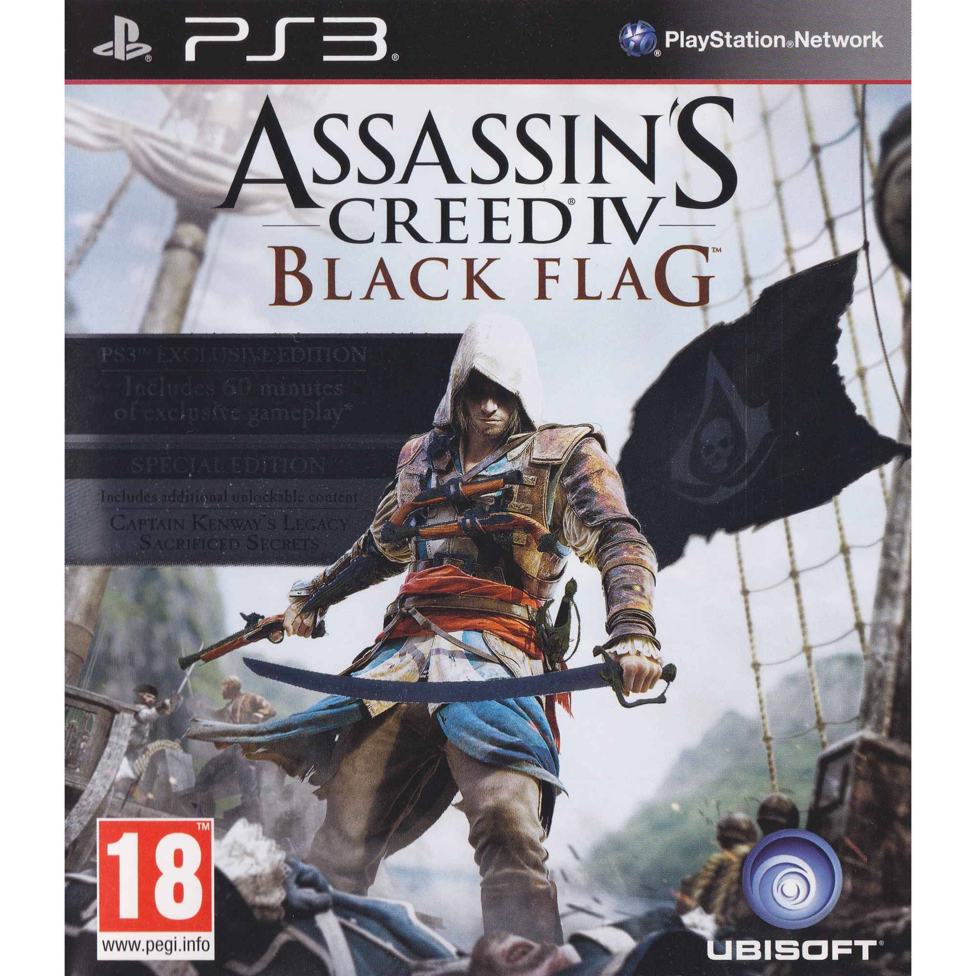 Assassins Creed IV Black Flag Playstation 3 PS3 (Begagnad)