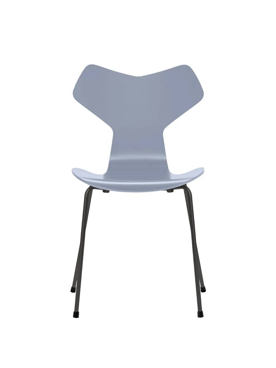 3130 Grand Prix stol lakeret af Arne Jacobsen Lavender Blue / Warm Graphite - Jacobsen Plus