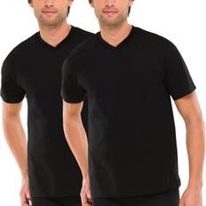 Schiesser 2-pack Essentials American T-shirts V-neck