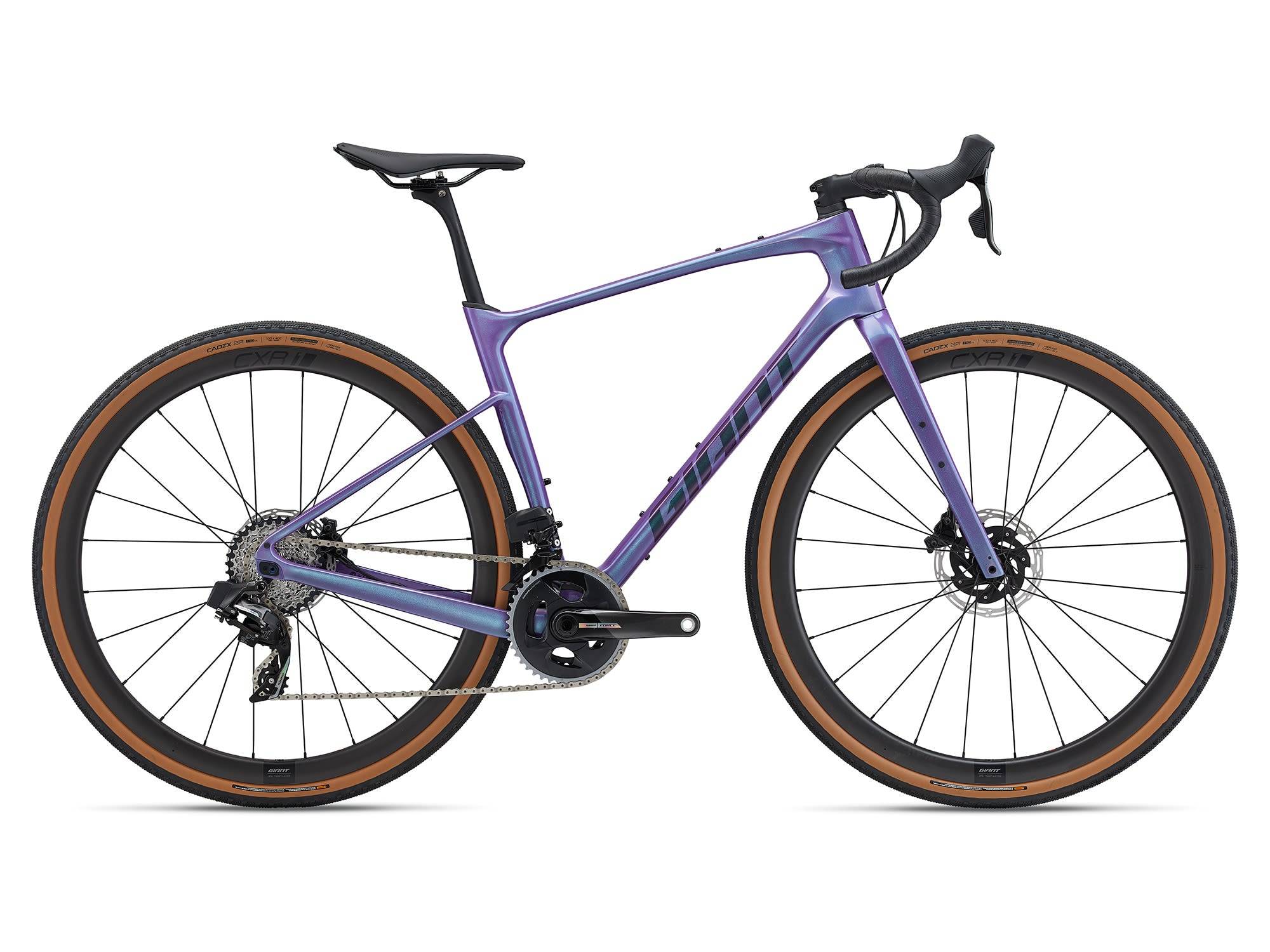 Giant Revolt Advanced Pro 0 2024 - Sram Force AXS 12sp - Giant CXR 1 Carbon - 018 / XS / Digital Blurple