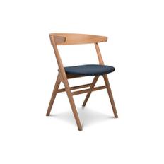 Sibast Furniture - Sibast No.9 Dining Chair - Spisebordsstol - Soaped Oak / Remix 873 - W52,5 x H73,5 x SH45 cm