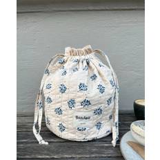 Get Your Knit Together Bag - Midnight Blue Flower