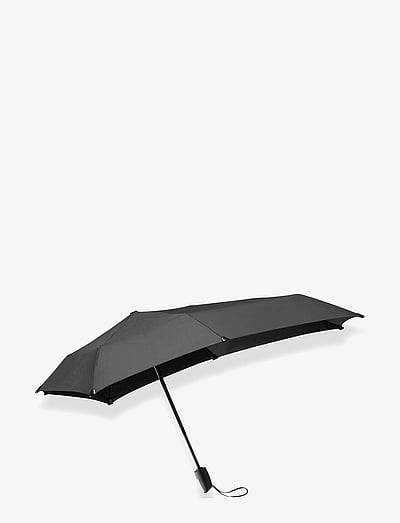Senz Senz ° mini automatic foldable storm umbrella, - Paraplyer - PURE BLACK / black