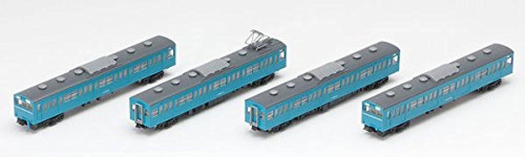 TOMIX N gauge 103 series high cab car sky blue basic set 92586 railway model train first order limited non-ATC (manufacturer's production)