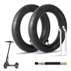HAONAIMO 2 Stück 8,5 Zoll E Scooter Verdickt Schlauch Scooter Reifen, E Scooter 8 1/2 x2 Ersatzreifen Doppelte Stärke Schlauch für Xiaomi 1S / Pro2 / M365