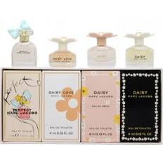 Marc Jacobs Miniatures for Women Gift Set 4ml Daisy EDT + 5ml Perfect EDP + 4ml Daisy Love EDT + 4ml Daisy Eau so Fresh EDT (4ml)