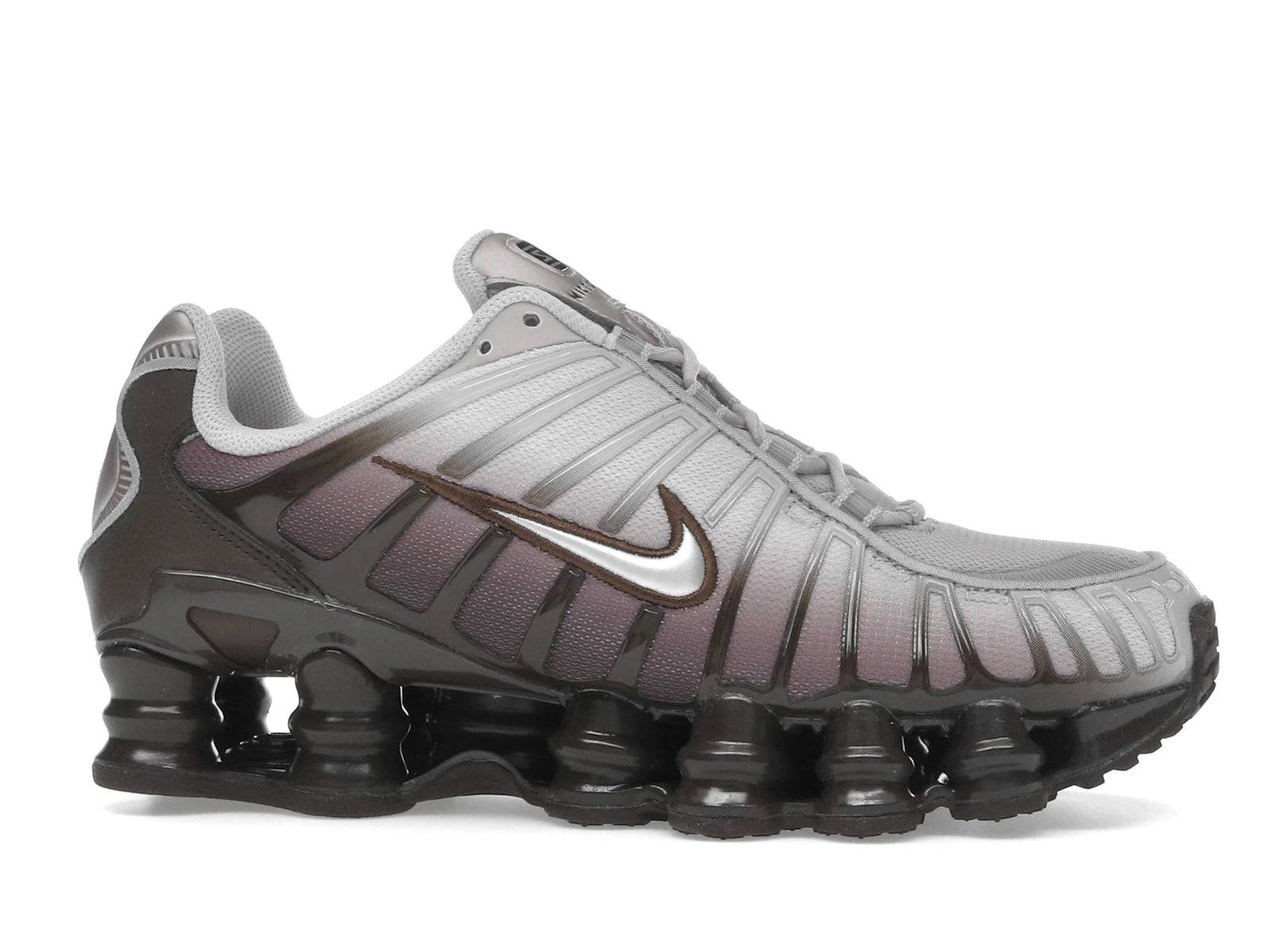 Nike Shox Tl Baroque Brown Platinum Violet Metallic Silver - 45 / Standard